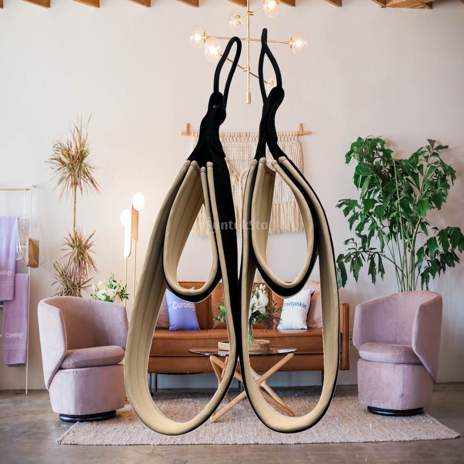 Pilates & Yoga Unleashed International Academy Yonkers - Pilates Overhead Handle Non-Slip Grip Pilates