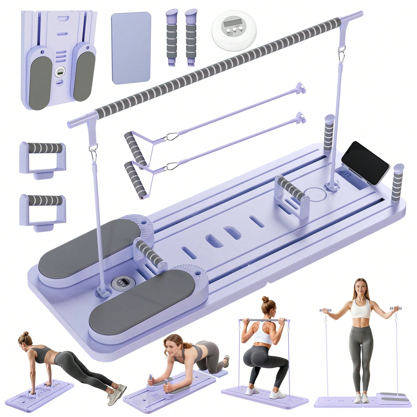 Pilates Reformer With Bar, Pil - Pilates & Yoga Unleashed International Academy Yonkers 评论和价格