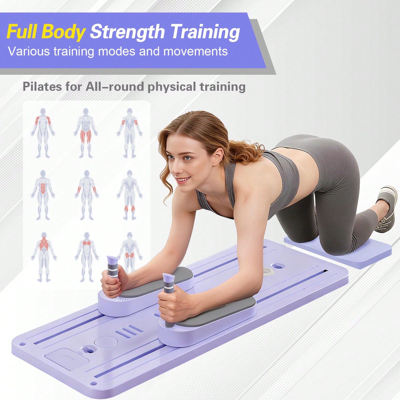 Pilates Reformer With Bar, Pil - Pilates & Yoga Unleashed International Academy Yonkers 评论和价格