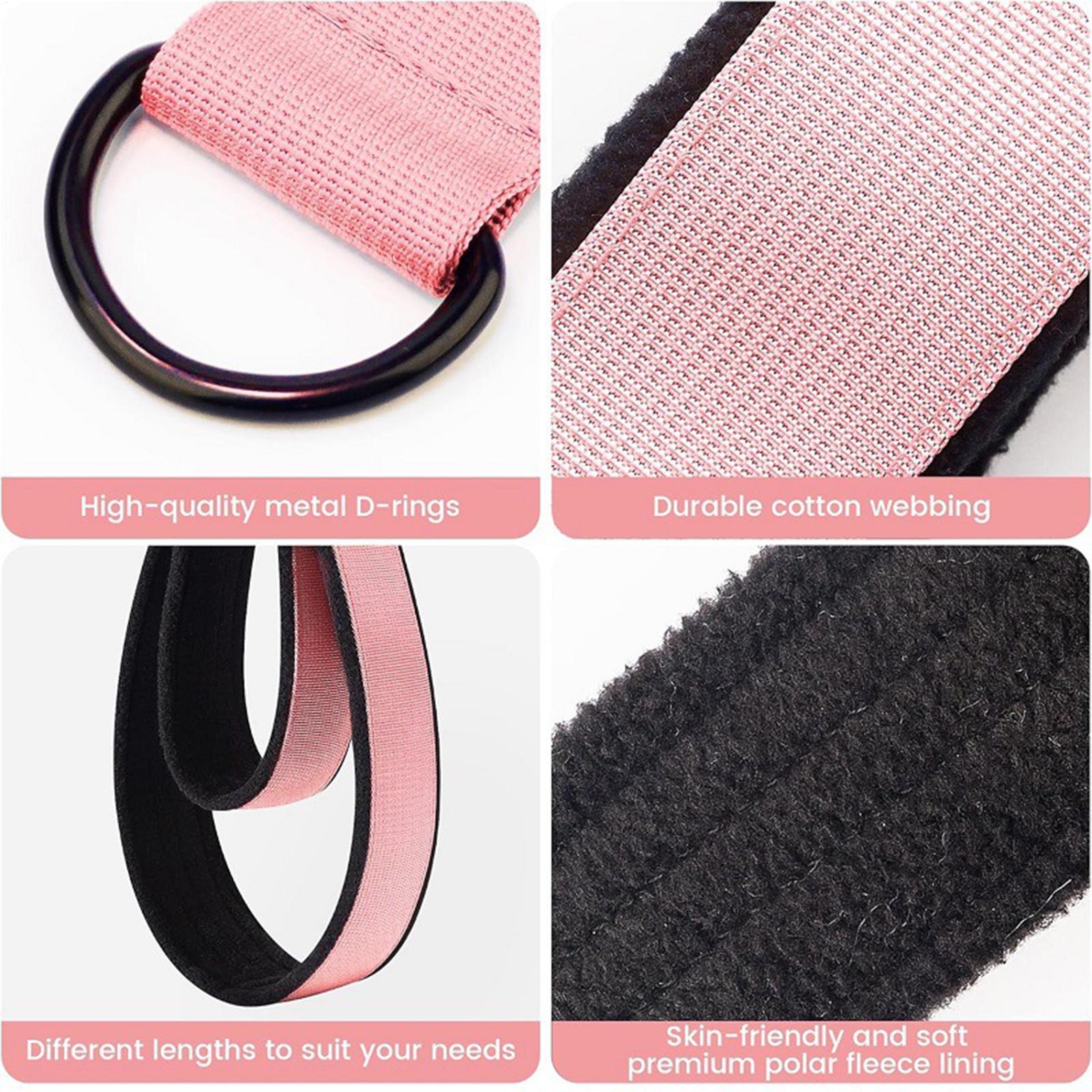 Pilates Strap 2 Pieces D-Ring  - Pilates Yoga Classes 评论和价格