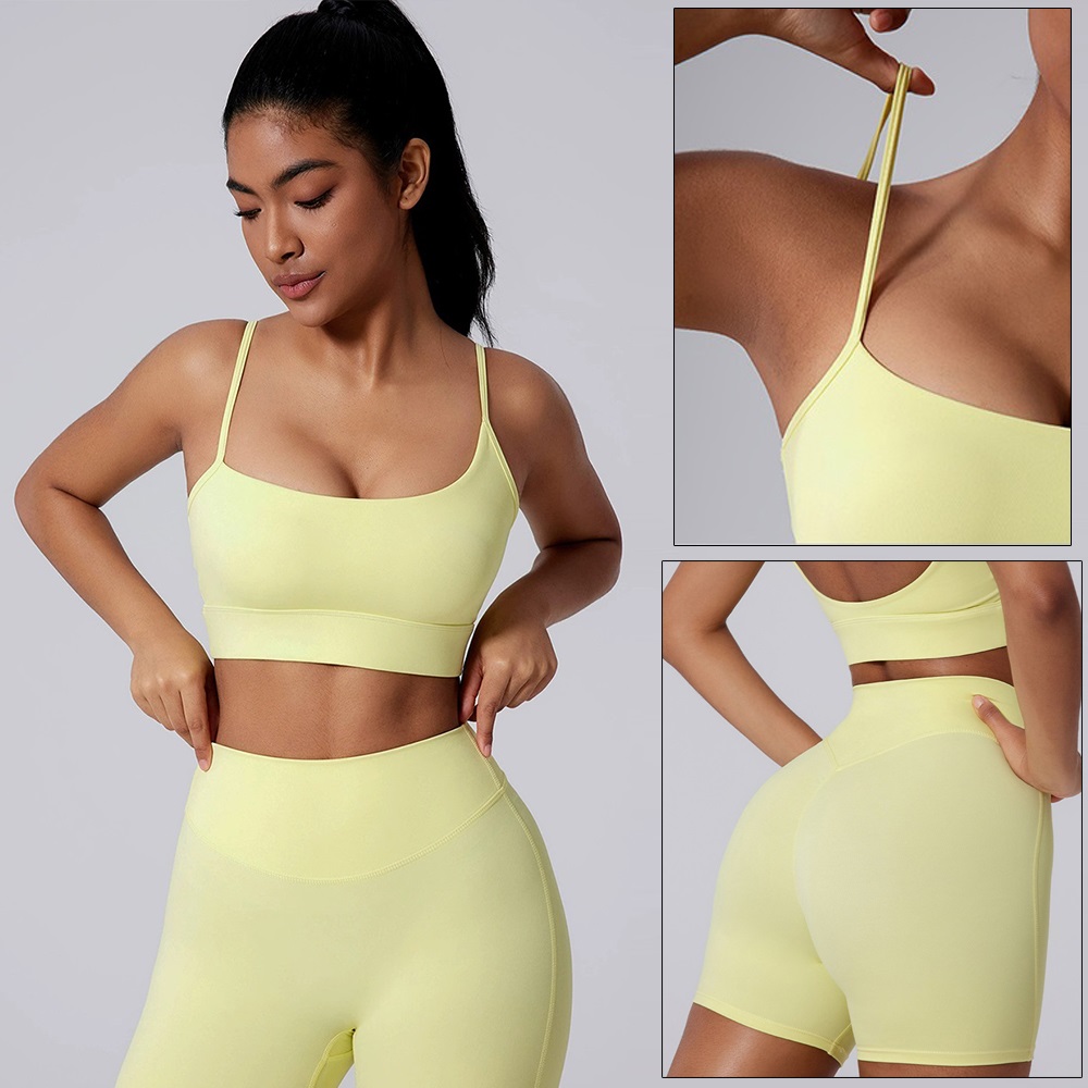 Cloud Hide Yellow Yoga Suit Gy - Pilates In Yoga Pants 评论和价格
