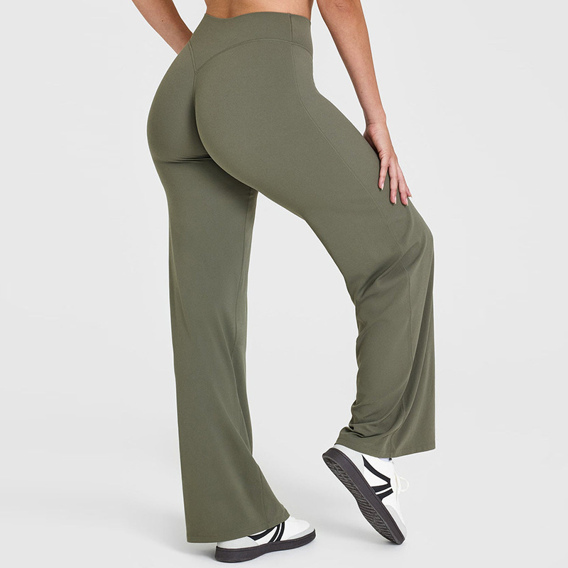Sport Trousers Straight-Leg Pa - Pilates In Yoga Pants 评论和价格