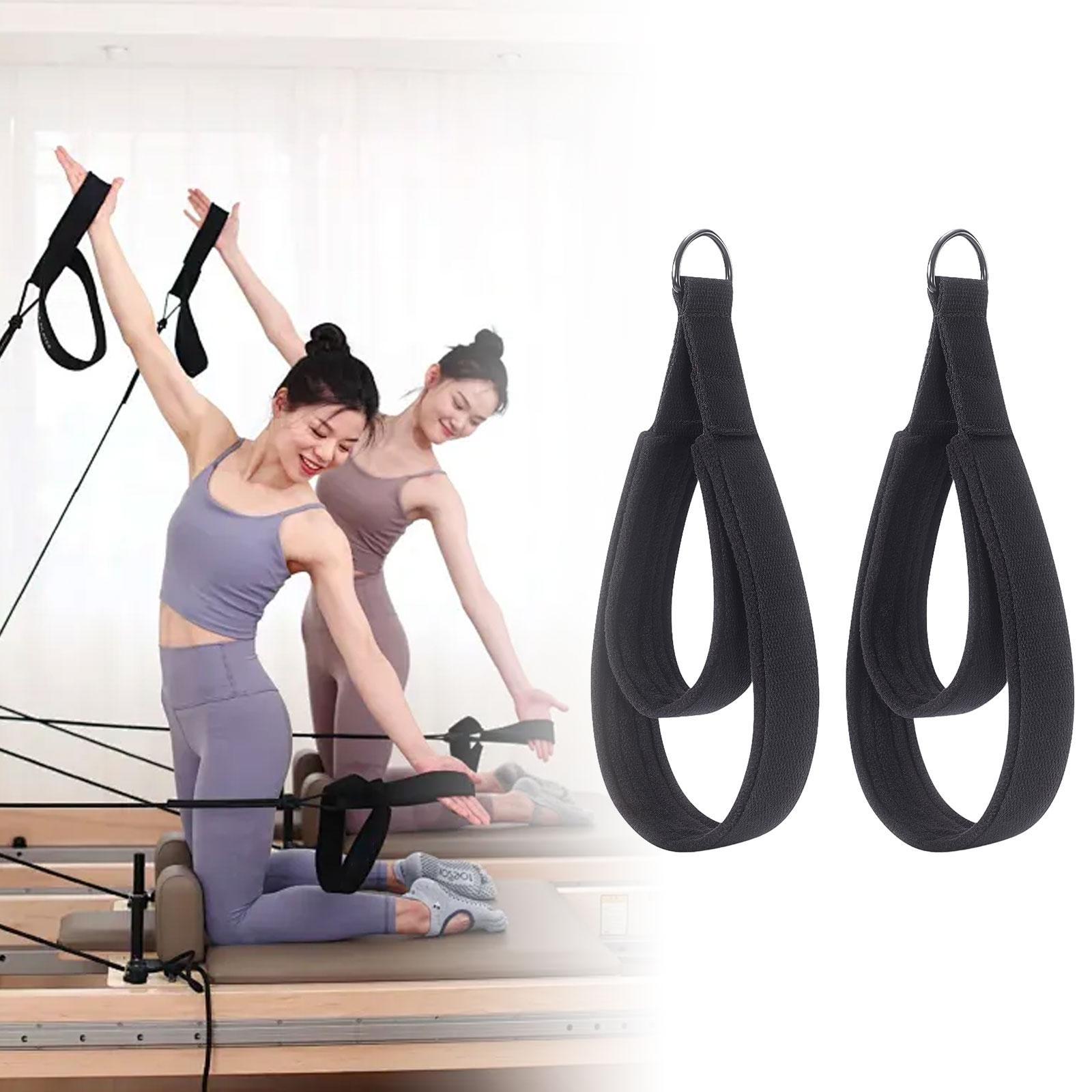 2x D Rings Straps Nonslip Pila - Pilates Ankle Strap 评论和价格