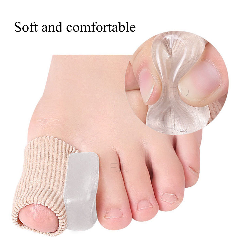 2 PCS Silicone Gel Thumb Corre - Toe Separator Silicon 评论和价格