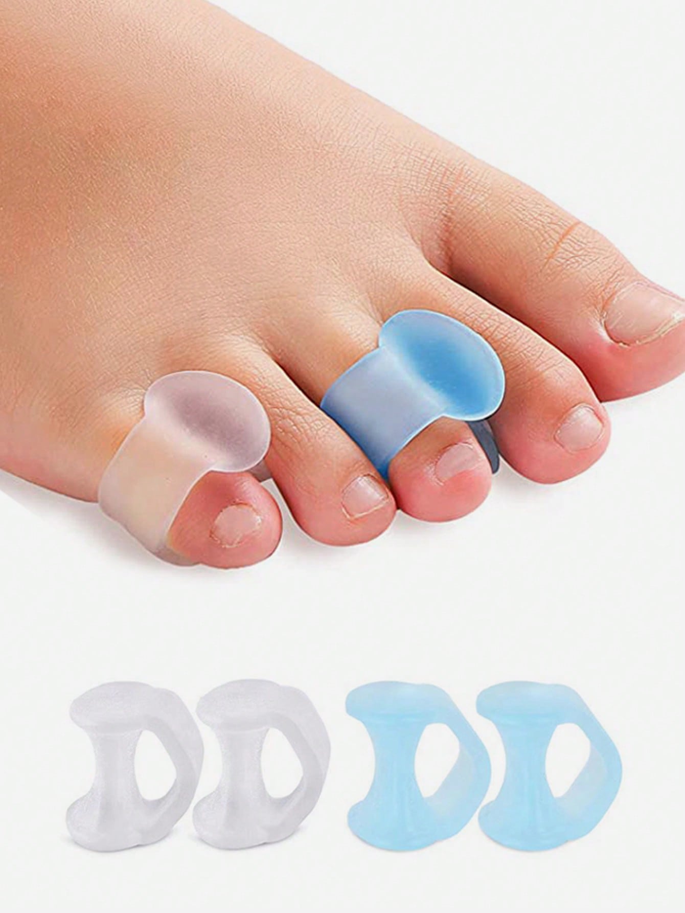 Gel Toe Separator, 4pcs Silico - Toe Separator Silicon 评论和价格