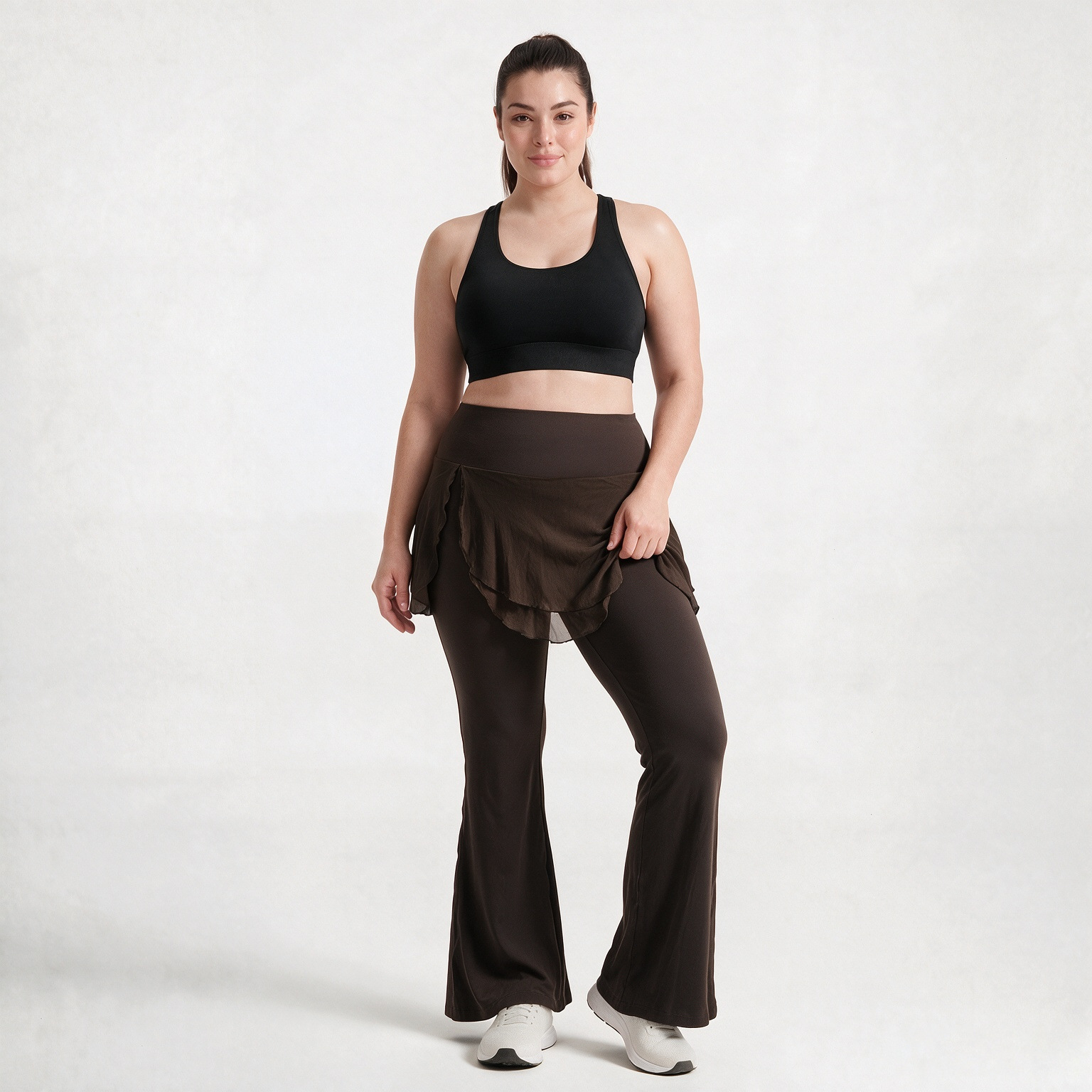 Plus Size Soft Motion Straight - Pilates Yoga Legging 评论和价格